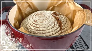 Brot im Topf backen mit einmaliger Soft Kruste [upl. by Clint]