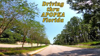 Driving thru Apopka Florida from Ocoee to Kelly Park Crossing SR429 [upl. by Derfiniw]