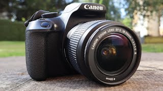 Canon EOS 4000d Explained Nice entry level Photography Camera for Beginners in 2024 [upl. by Ynafetse]