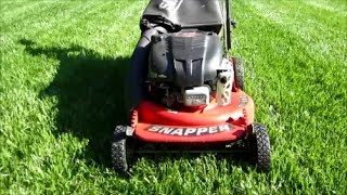 Snapper Lawn Mower Model P216012 First Start of the Year  April 25 2014 [upl. by Anwahsit913]