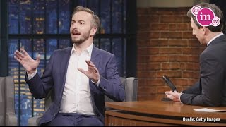 Jan Böhmermann in USTalkshow DIESEN Kindheitstraum hat er sich erfüllt [upl. by Cordova404]