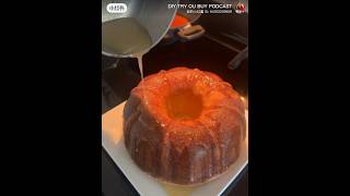 Intentional Kindness Challenge  Homemade Bourbon Glazed Bundt Cake made for a friend 💜 fyp cake [upl. by Nonahs]