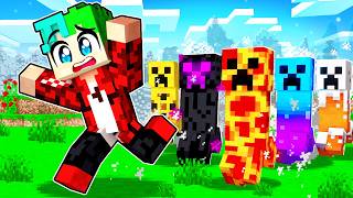 ESTOS CREEPERS EXISTEN en MINECRAFT  Karim Juega [upl. by Renado34]