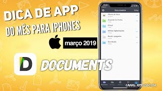 O melhor gerenciador de arquivos p iPhone e iPad  Conexão com PC sem Cabos Extrair RAR e etc [upl. by Eillen]