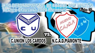 240831 TLDFSM Clausura F06 7maDiv  CUnión Los Cardos vs NCADPiamonte [upl. by Grigson]