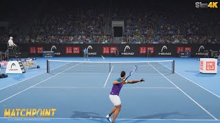 Matchpoint  Tennis Championships  Gameplay  First Look  4K UHD [upl. by Anpas]