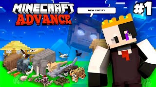 Minecraft But 100 New Animal and New Zombies in This World  Minecraft Advance minecraft [upl. by Enaols]