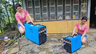 How to Repair Welding Machine 5000W Blacksmith Girl Repair and Restore Damage Equipment [upl. by Rodger125]