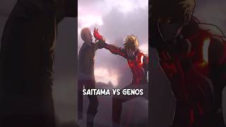 SAITAMA VS GENOS REVANCHE  One Punch Man [upl. by Nivram]