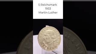 5 Reichsmark 1933  Martin Luther [upl. by Maribelle]