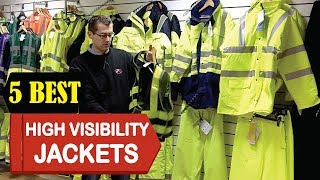 Best High Visibility Jacket In 2024  Top 5 New High Visibility Jackets Review [upl. by Rattray]