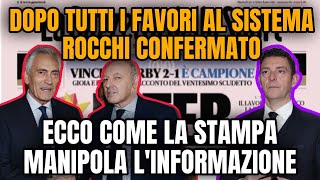 ROCCHI CONFERMATO SCANDALOSO INTER DA RADIARE [upl. by Baten]