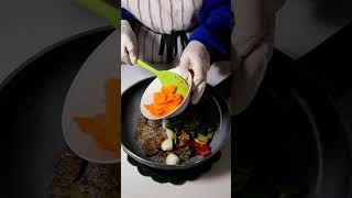 Stir fry beef and rice bowl foodie foodstagram شواية اكسبلور طبخ وصفات [upl. by Israeli]