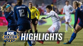 90 in 90 United States vs Japan  2019 SheBelieves Cup  FOX SOCCER [upl. by Boyt]