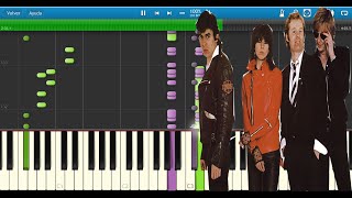 The Pretenders  Dont Get Me Wrong  Piano Tutorial [upl. by Belamy]