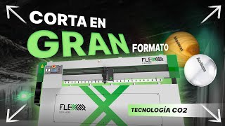 Cortadora CO2 150W de gran formato 25 x 13 mts para lamina completa HYPER2513 │ FlexMax Laser [upl. by Pears]