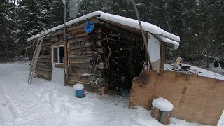 Life as a trapper in a remote off grid cabin [upl. by Alilahk672]