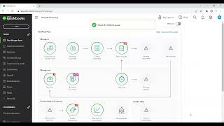 How to Prepare amp Print Checks in QuickBooks Online [upl. by Lamhaj]