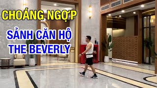 Choáng ngợp sảnh The Beverly tại Vinhomes GRAND PARK trước ngày bàn giao [upl. by Castera866]