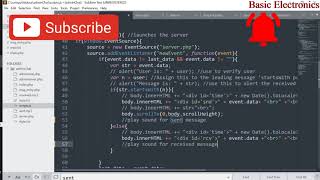 Web Chat Application Part 7  Adding Sound Effects  Live Chat Application  JavaScript  CSS  HTML [upl. by Yerggoeg]