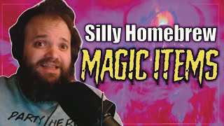 🔴Silly DampD Magic Items🔴 Homebrew Challenge [upl. by Aramas817]