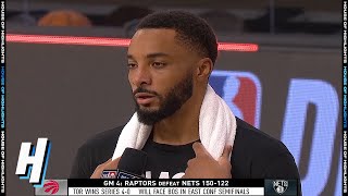 Norman Powell Postgame Interview  Game 4  Raptors vs Nets  August 23 2020 NBA Playoffs [upl. by Candyce]