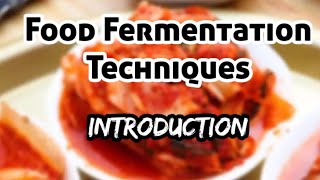 Introduction to food fermentation techniques  Food microbiology [upl. by Eirret679]