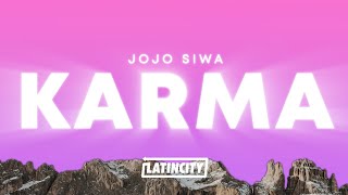 JoJo Siwa – Karma Lyrics [upl. by Hestia]