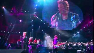 JOHNNY HALLYDAY  Que je taime live symphonique 1998 Stade de France [upl. by Bein267]