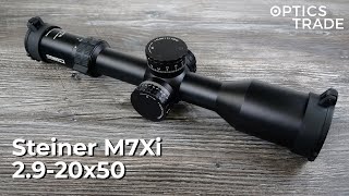 Steiner M7Xi 2920x50 Rifle Scope Review  Optics Trade Reviews [upl. by Anilak]