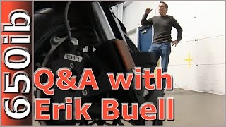 650ibs New Bike  EBR 1190RX amp interview with Erik Buell [upl. by Canice]