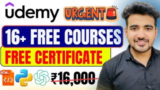 𝐋𝐢𝐦𝐢𝐭𝐞𝐝 𝐂𝐨𝐮𝐩𝐨𝐧𝐬 Udemy Free Courses With Free Certificate  Learn Top Skills Online [upl. by Ardnohsal]