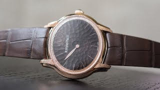 Audemars Piguet Millenary Frosted Gold Philosophique [upl. by Dnamron]