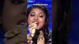 ArunitaOfficial bollywood hit song 90s mai tere nashib me hu ki nahi tu mere nashib shortvideo [upl. by Aleakcim]