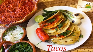 Tacos de carne deshebrada  La receta de la abuelita 🌮 🇲🇽 ❤️ [upl. by Stein]