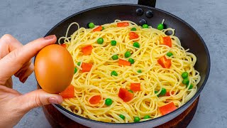 Ma recette aux pâtes légumes et œufs a surpris tout le monde Un dîner unique [upl. by Nakasuji]