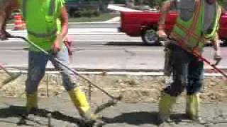 EZ SCREED TOOLS  SIDEWALK CREW [upl. by Cacie512]