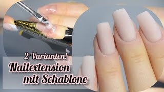 NAGELVERLÄNGERUNG mit Gel selber machen  Danana [upl. by Zsa]