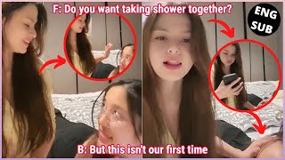 FreenBecky Freen asking Becky to take shower together  SLEEP OVER [upl. by Meagan82]