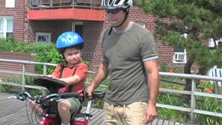 WeeRide Official Ad Video for Best and Safest Child Baby Bike Seatmov [upl. by Ahsiena771]