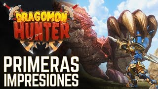 Dragomon Hunter MMORPG  Primeras Impresiones  Gameplay en Español [upl. by Assedo322]