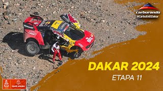 Dakar 2024  Resumen de la etapa 11 Al UlaYanbu [upl. by Leugimesoj]