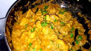 Andhra Style Chicken Curry Recipe Preparation in Telugu [upl. by Hajan]