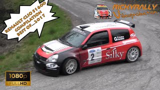 RENAULT CLIO S1600 COMPILATION Best of 2017  SHOW amp ACTION  RICKYRALLY Videoproduction [upl. by Lindell]