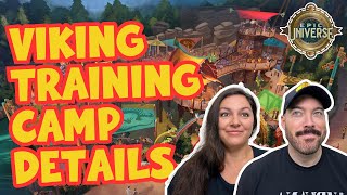 Universal Reveals Viking Training Camp Details  Epic Universe Update [upl. by Yaned]