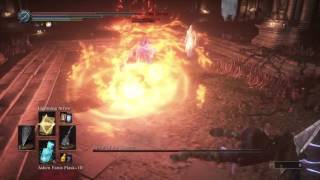 DARK SOULS 3 Solo Caster vs Spear of the Church PVP [upl. by Noelyn]