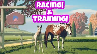 Rival Stars Episode 2 Racing amp Training [upl. by Amaerd956]