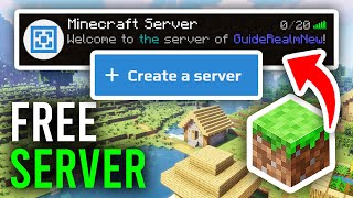 How To Make Free Minecraft Server With Aternos  Full Guide [upl. by Bibby]