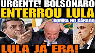 BOMBA NESSE SÁBADO BOLSONARO ENTERROU LULA SEM PIEDADE O PLANO DEU CERTO E JOGO VIROU NA FOLHA SP [upl. by Rehtul]