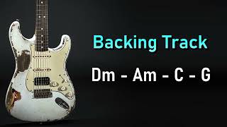 Rock Pop Backing Track D Dorian  C Major  110 BPM  Guitar Backing Track [upl. by Yesak861]